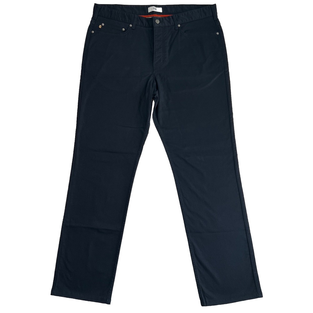 Spoke‎ Pants Men's 38x32 Blue Fives Sharps Build C Stretch Regular Straight Fit